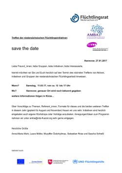 save the date