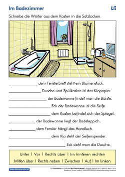 Im Badezimmer - Lehrerservice.at