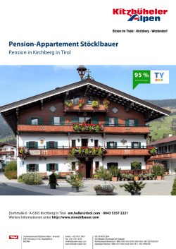 Pension-Appartement Stöcklbauer in Kirchberg