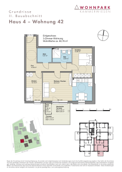 Haus 4 – Wohnung 42 - Wohnpark Kammerwiesen
