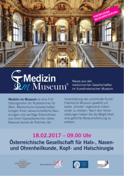 Medizin Museum im - Ärztekammer für Wien