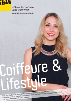 Eidg. dipl. Coiffeuse / Coiffeur