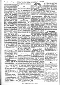 Eidgenossenschaft Neue Z&uuml;rcher Zeitung vom 27.01.1932 - ffm