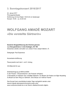 wolfgang amadé mozart - Münchner Rundfunkorchester