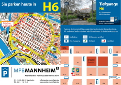 H6, Tiefgarage