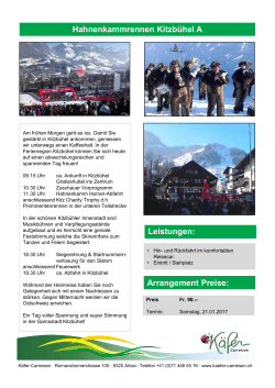 Hahnenkammrennen Kitzb&uuml;hel A Arrangement