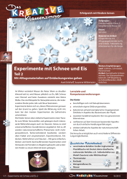 DkK-0601019-Experimente mit Schee und Eis Teil 2