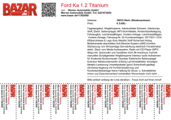 Ford Ka 1.2 Titanium