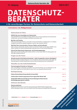 zum - Datenschutz