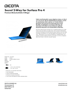 Secret 2-Way for Surface Pro 4