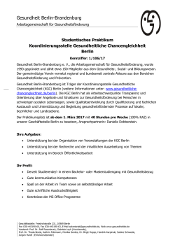 hier - Gesundheit Berlin