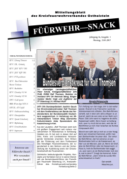 Ansichtssook - Kreisfeuerwehrverband Ostholstein