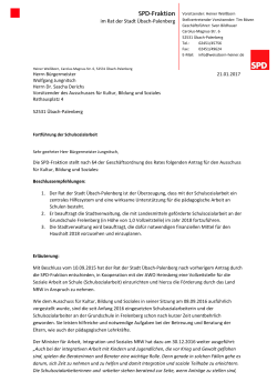 SPD-Fraktion - SPD Übach