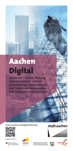 Flyer - Stadt Aachen