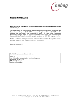 medienmitteilung