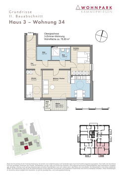 Haus 3 &ndash; Wohnung 34 - Wohnpark Kammerwiesen