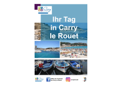 in Carry le Rouet - Office de tourisme de Carry le rouet