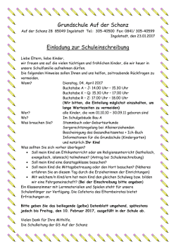 Grundschule Auf der Schanz