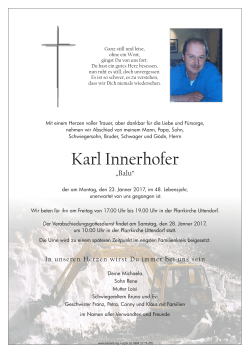 Innerhofer Karl - VA - Uttendorf