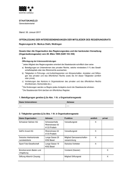 Interessenbindungen (Stand 30.1.2017) (PDF, 2 Seiten, 30 KB)