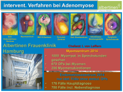 intervent. Verfahren bei Adenomyose