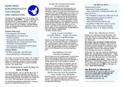 BIFA-Flugi PDF - Münchner Bürgerinitiative für Frieden und Abrüstung