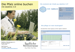 Die Pfalz online buchen