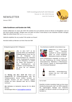 newsletter - Fair