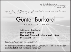 G&uuml;nter Burkard
