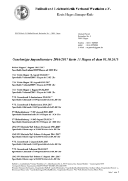 Jugend Turniere 230117