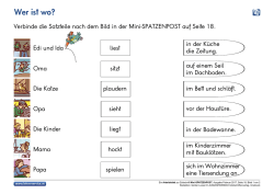 Wer ist wo?