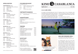 Spielwoche 05 - Kino Casablanca