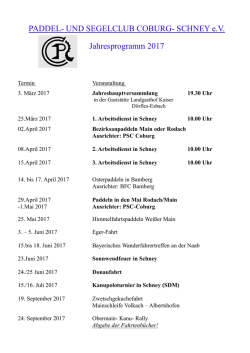 Jahresprgramm-2017 - Paddel- und Segelclub Coburg