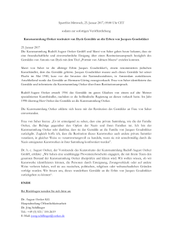 Press Release re. Kunstsammlung and von Saher_25