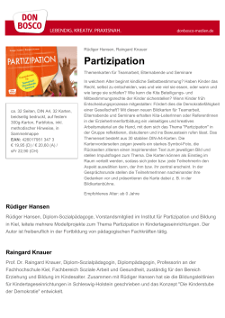 Partizipation - Don Bosco Verlag