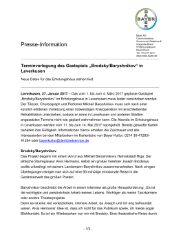 Presse-Information - presse.bayer.de