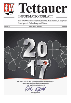 Infoblatt Januar 2017
