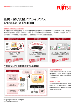 ActiveAssist KM1000 カタログ