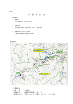 業務概要書