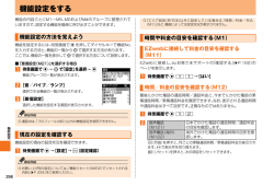 機能設定をする