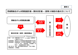茨城県総合がん対策推進計画－第四次計画－(仮称)の検討の進め方