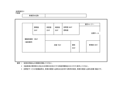 （参考様式3） 平面図 調理室 談話室 相談室 30   20   20   玄関ホール