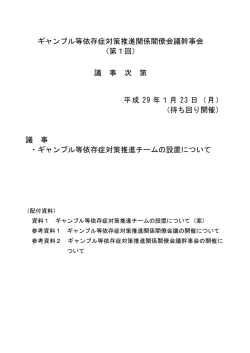 議事次第（PDF/90KB）
