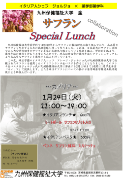 薬学サフラン&times;ジョルジョ ポスター