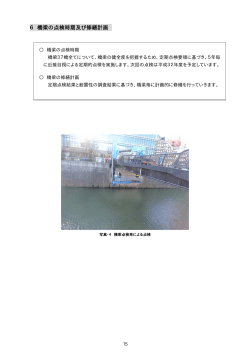 6.橋梁の点検時期及び修繕計画（PDF：52KB）