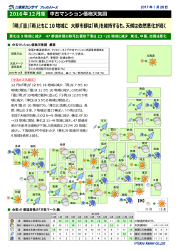 「晴」「曇」「雨」ともに 10 地域に 大都市部は「晴」