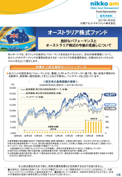 オーストラリア株式ファンド - 日興アセットマネジメント