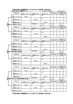 （平成28年度）千葉県郡市トレセン少年サッカー選手権 6年生大会