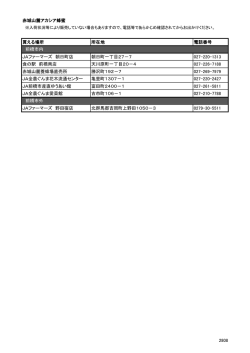 自社直売所、市内量販店