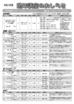 H29通年チラシ
